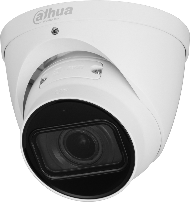 Caméra IP Eyeball 4MP WizSense Starlight, Vari-focale motorisée 2.7~13.5mm, IR 40m, Micro