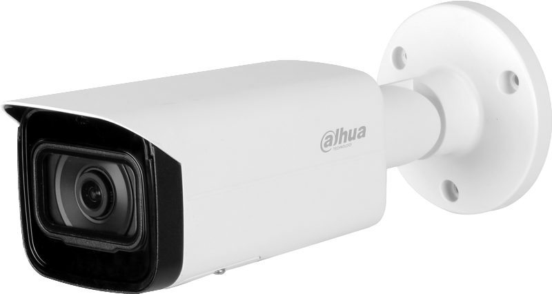 Caméra IP Bullet 4MP WizMind, Focale fixe 2.8mm, IR 80m, ePoE, Micro