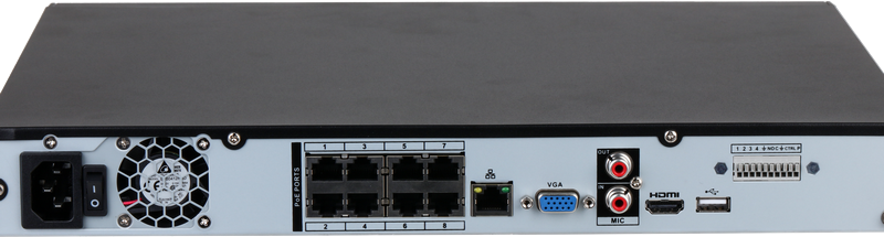 Enregistreur IP 8 canaux 8PoE 2HDD – Image 2