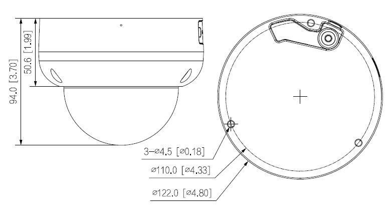 Caméra IP Dôme 4MP WizSense Starlight, Vari-focale 2.7~13.5mm, IR 40m – Image 3