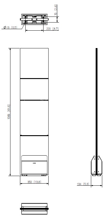 Détecteur acoustique-magnétique EAS RF mono – Image 2