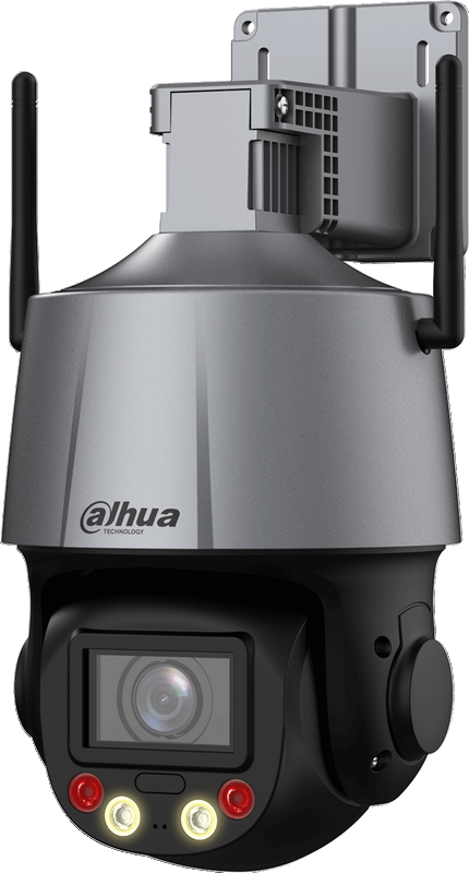 PTZ IP 4MP WizSense Starlight, Dual 50/30m, Full Color, Micro et HP, Wifi, zoom 5x