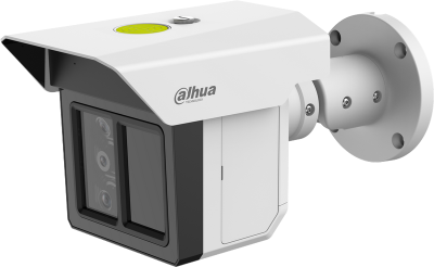 Caméra IP Bullet triple-vision 3x2MP WizMind, IR 100m, ePoE, Micro et HP