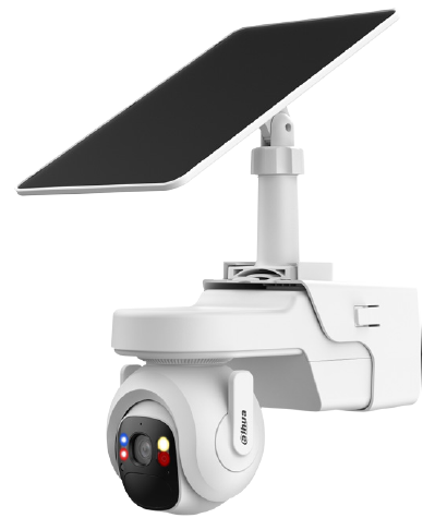 Caméra PT 4MP 360° 4G, Dual 30m, batterie intégrée + panneau solaire