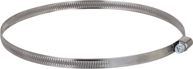 Collier de serrage INOX pour montage sur poteau 50-160mm