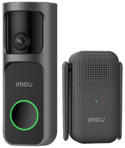 Sonnette vidéo DOORBELL 3 KIT 4MP avec batterie intégrée + carillon