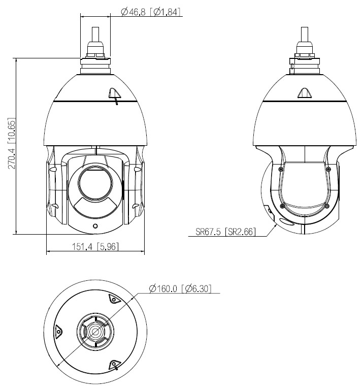 PTZ IP 4MP WizSense Starlight, IR 100m, zoom 25x, 4G – Image 3