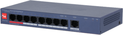 Switch 8 ports PoE 100Mbps + 1 port Ethernet Gigabit - 110W - Cloud manageable