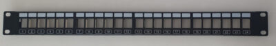 Bandeau nu RJ45 19" 24 ports