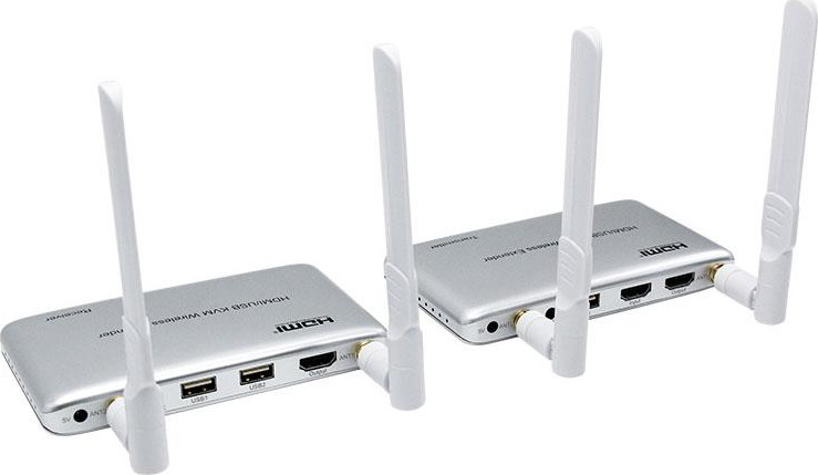 Extendeur HDMI KVM Wifi + souris 200m