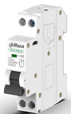 Disjoncteur modulaire 1P+N 32A courbe C 6kA