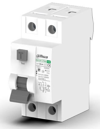 Disjoncteur différentiel 1P+N type AC - 30mA - 40A