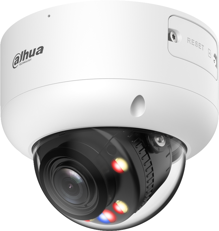 Caméra IP Dôme 6MP WizColor, Vari-focale 2.7~12mm, Dual 50m, Micro et HP