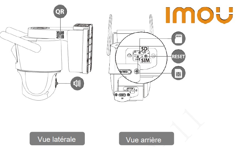 Caméra AOV Dual 10MP IR25m Batterie intégrée + panneau solaire IMOU – Image 4
