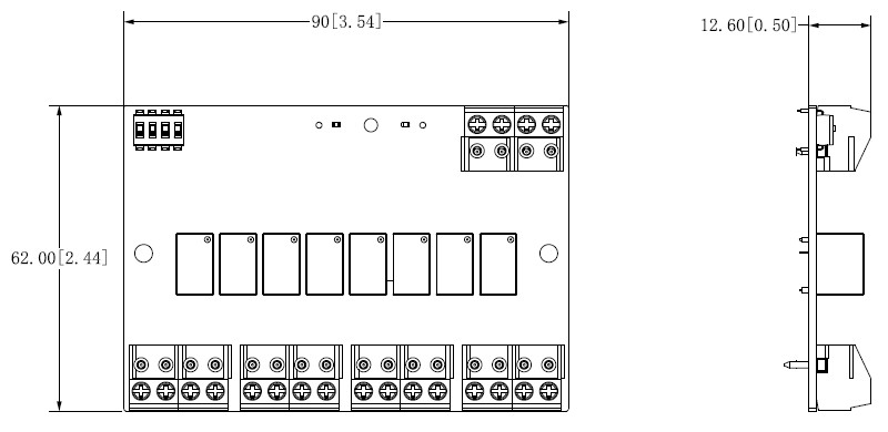 Module d'extension 8 sorties alarme filaire – Image 3