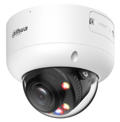 Caméra IP Dôme 4MP WizColor, Vari-focale 2.7~12mm, Dual 50m, Micro et HP