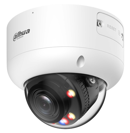 Caméra IP Dôme 4MP WizColor, Vari-focale 2.7~12mm, Dual 50m, Micro et HP