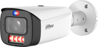 Caméra IP Bullet 4MP WizColor, Vari-focale 2.7~12mm, Dual 60m, Micro et HP
