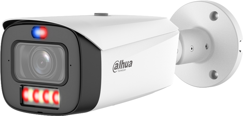 Caméra IP Bullet 4MP WizColor, Vari-focale 2.7~12mm, Dual 60m, Micro et HP