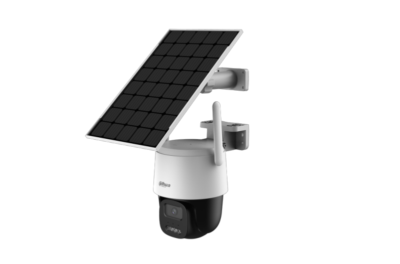 Caméra AOV PT IP 5MP 4G Dual 30/20m, Micro et HP, à batterie solaire