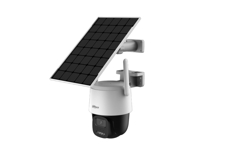Caméra AOV PT IP 5MP 4G Dual 30/20m, Micro et HP, à batterie solaire