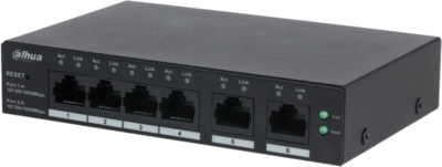 Switch 4 ports Gigabit + 2 ports Ethernet Gigabit - Cloud manageable