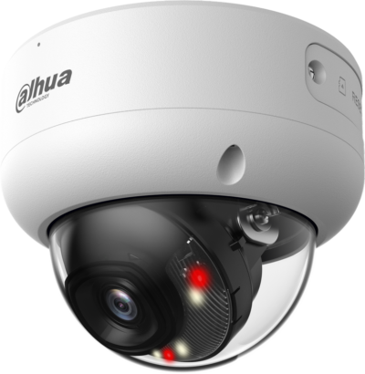 Caméra IP Dôme 8MP WizSense, Focale fixe 2.8mm, Dual 40m, Full Color, Micro