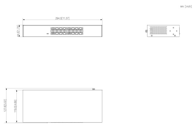 Switch 16 ports Gigabit - rackable – Image 3