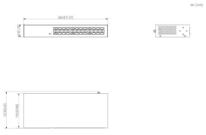 Switch 24 ports Gigabit - rackable – Image 3